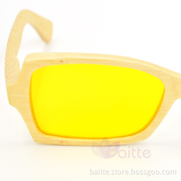Hot sale many color choice bamboo sunglasses
